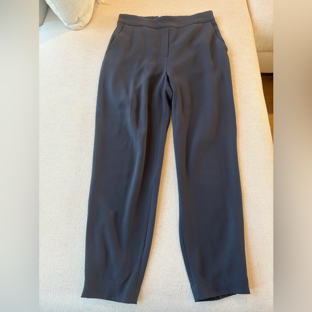 Babaton grey cropped dress pants